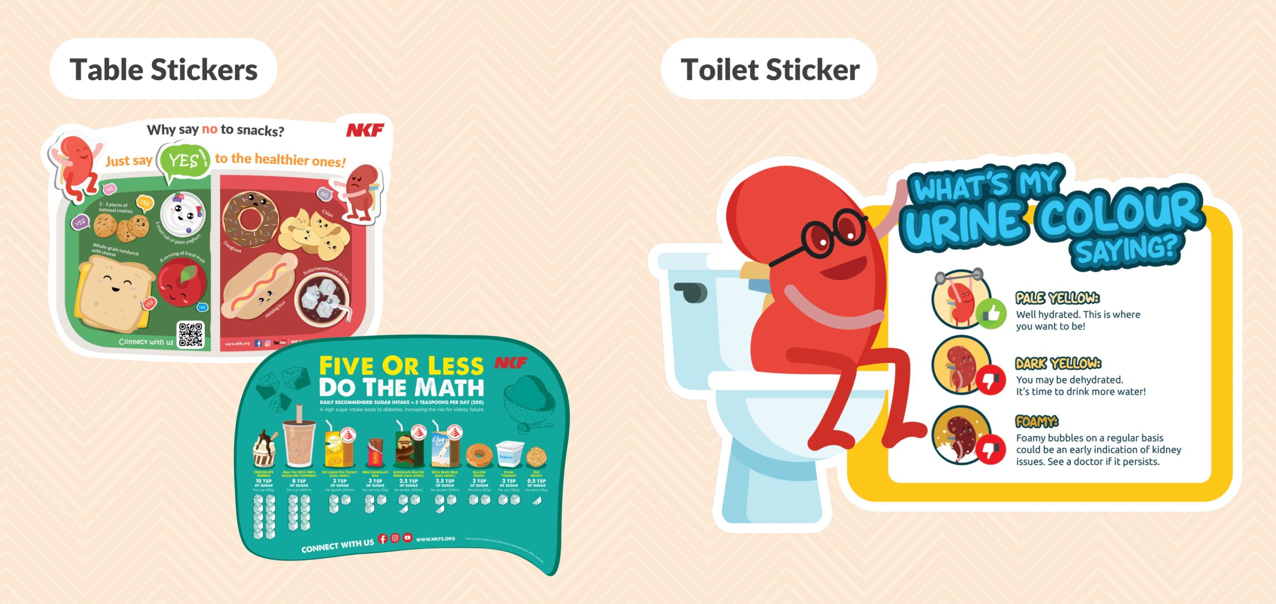Table & Toilet Stickers